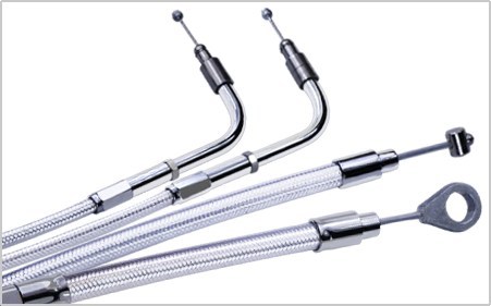 Kawasaki Throttle Cable (pull)- Platinum / 