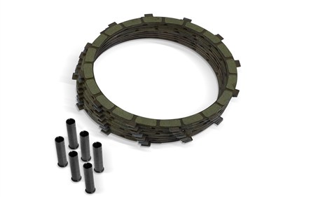 Harley Davidson Clutch Friction Plate Kit- Carbon Fiber / 