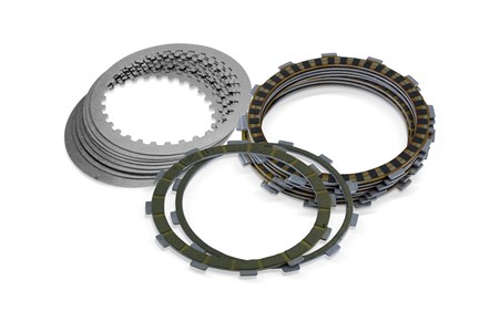 Harley Davidson Clutch Plate Kit- Carbon Fiber / 