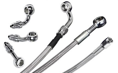 Stainless Brake Line Kit- Single Front
