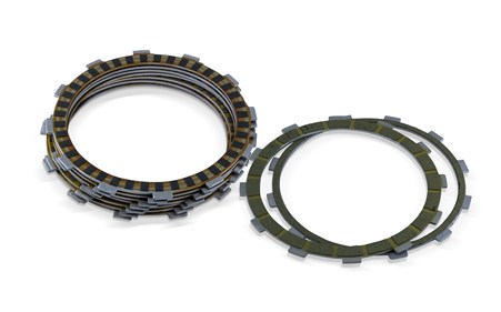 Harley Davidson Clutch Friction Plate Kit- Carbon Fiber