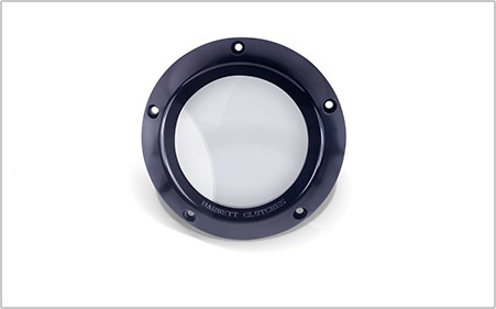 Clear Derby Cover w/Black - 1999-06 Big Twins