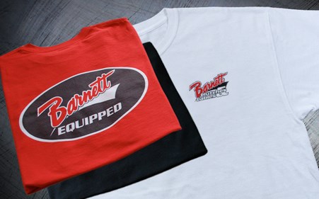 Barnett Equipped t-shirt- Red, Large